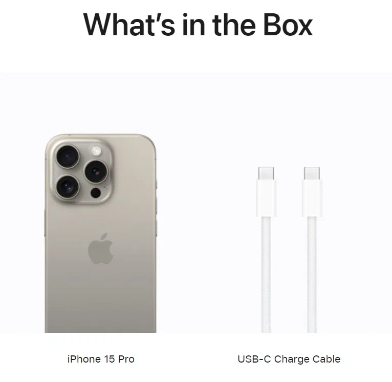 картинка Смартфон Apple iPhone 15 Pro 128 ГБ, Dual: nano SIM + eSIM, титан от магазина Одежда+
